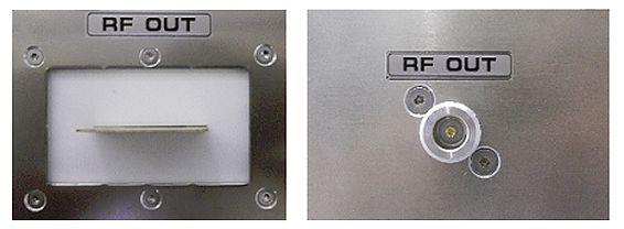 photo of coaxial power systems RF Output Configuration